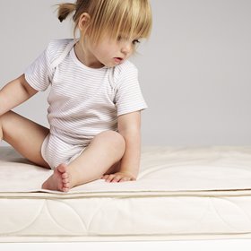 The Little Green Sheep - Organic Mattress Protector Cot To Fit Stokke Home