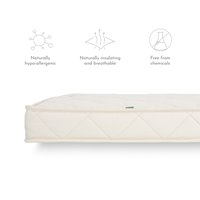 The Little Green Sheep - Natural Dual-Sided Pocket Sprung Cot Bed Mattress 70x140cm