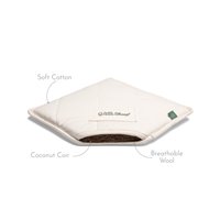 The Little Green Sheep - Natural Carrycot Mattress to fit Cybex Priam