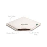 The Little Green Sheep - Natural Carrycot Mattress to fit Uppababy Vista/Cruz V2