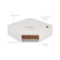 The Little Green Sheep - Twist Natural Cot Bed Mattress to fit Mamas and Papas 400