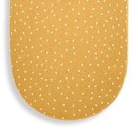 Organic Moses Basket Fitted Sheet - Honey Rice